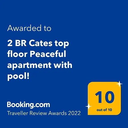 2 Bedroom Cates Top Floor Peaceful With Pool! Appartamento Paphos